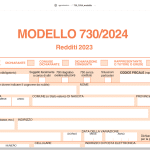 Modello 730 2024