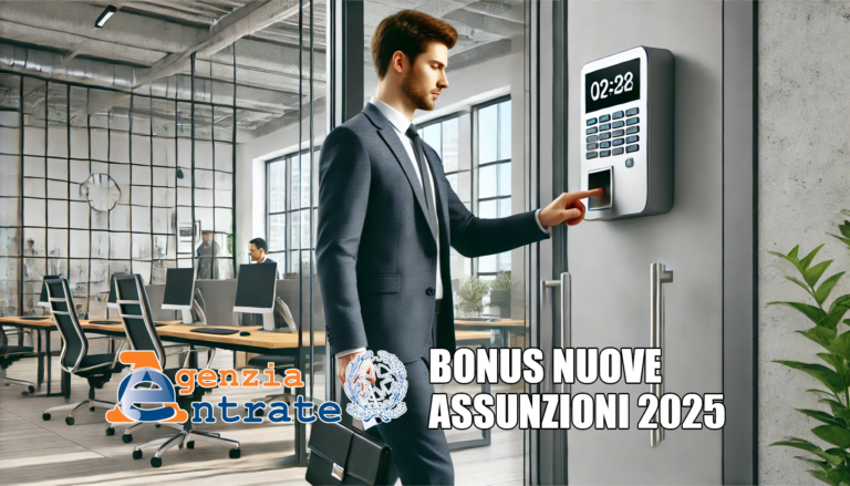 Bonus nuove assunzioni 2025